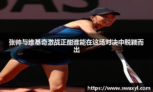 张帅与维基奇激战正酣谁能在这场对决中脱颖而出